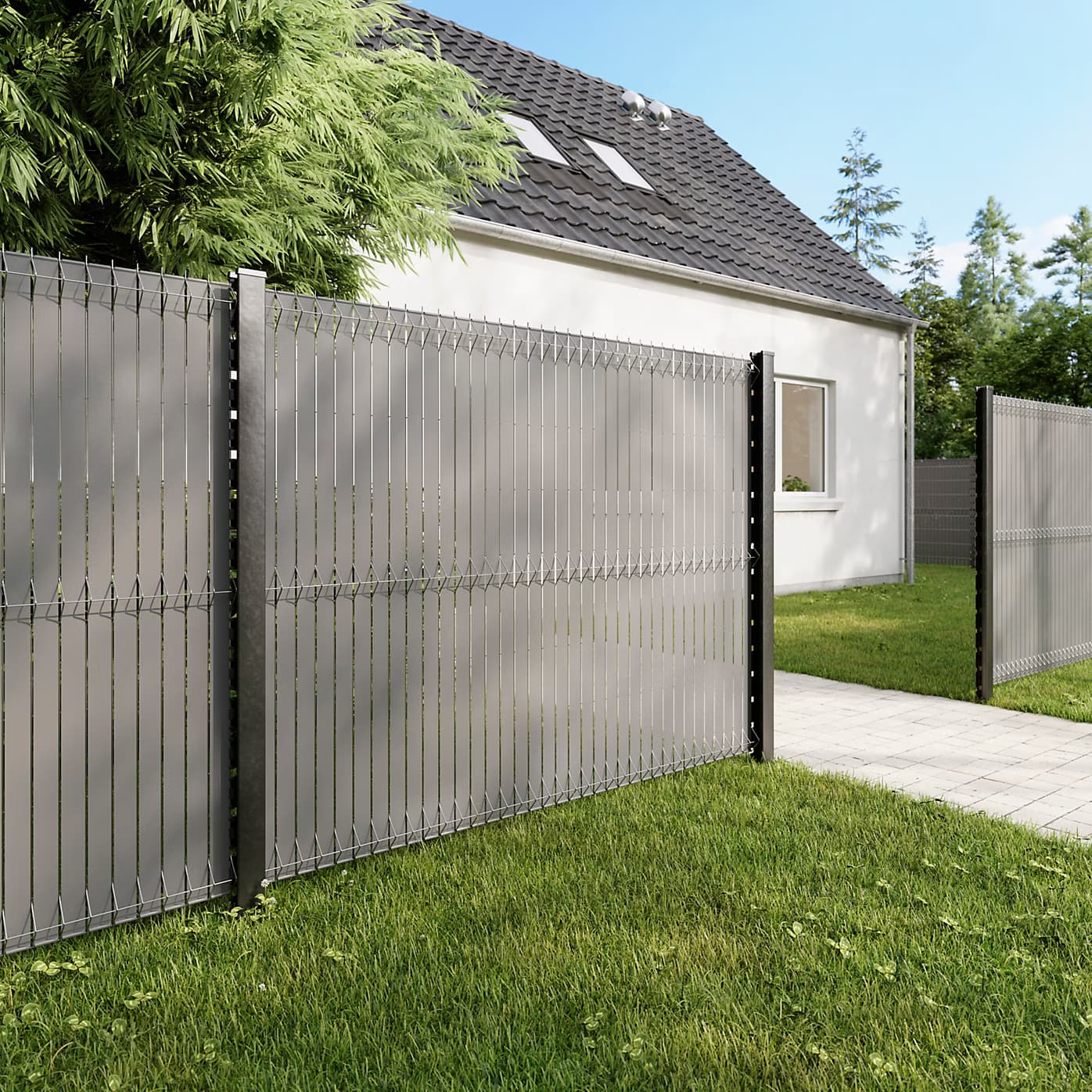 Clôture de jardin blooma Castorama — Populaire