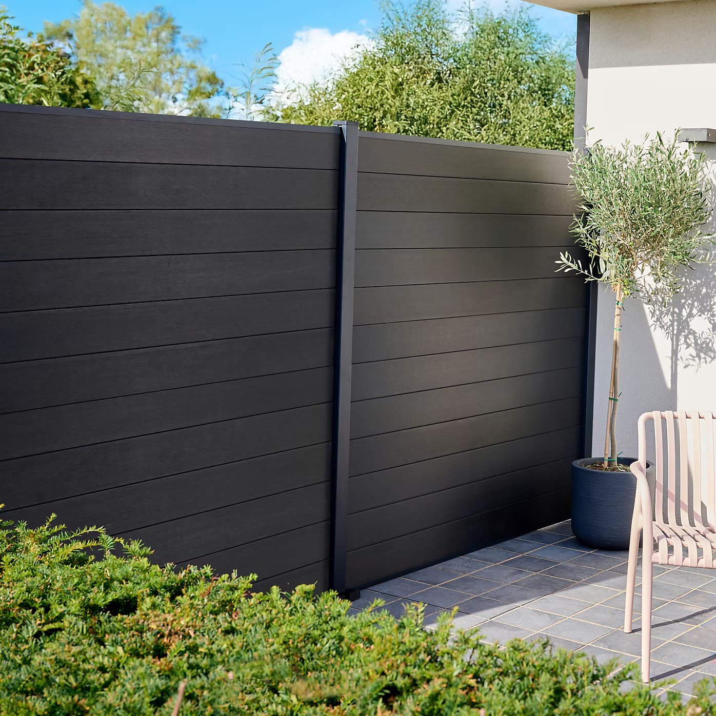 Clôture de jardin klikstrom-neva Castorama — Premium